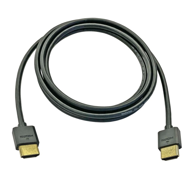 Slim HDMI Cable 1.8 m [Diameter: 3.8 mm Weight: G]