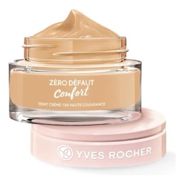 Base de maquillaje en cremoso Yves Rocher Zéro Défaut Crema Confort Crema Confort tono rose 200 - 40mL 100g