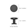 Asidrama 10 Pack Matte Black Kitchen Cabinet Knobs - Dresser