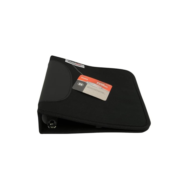 Roadpro LB-004BK 3-Ring Looseleaf Log Binder - Black