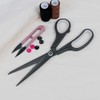 CCR Scissors 8 Inch Soft Comfort-Grip Handles Sharp Titanium Blades,