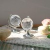 Crystal Globe, Crystal Ball Glass Sphere Display Globe, Glass Globe