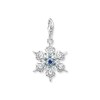Thomas Sabo Snowflake Pendant, Sterling Silver, No Gemstone