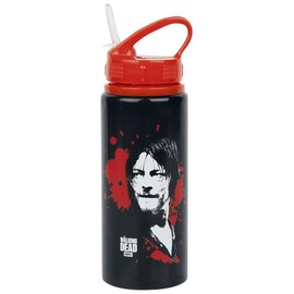 GB eye The Walking Dead Daryl Walker Hunter Drinking Bottle, Aluminium, Multi-Colour, 7.2 x 7.2 x 21.7 cm