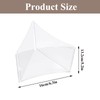 4Pcs Mahjong Card Sleeve, Clear Waterproof Game Card Protective Holders
