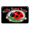 Ladybug Bicycle License Plate Daises Flowers Personalize Gifts