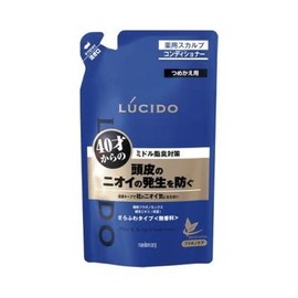 Lucido Medicated Hair & Scalp Conditioner Refill, 13.4 oz (380 g) x 2 Packs