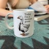 CATABUBU I'm a Serious Funny Goose Mug Gift for Nurse