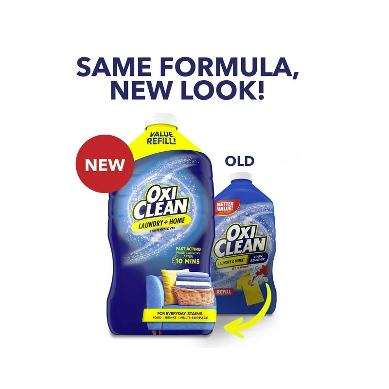 OxiClean Laundry Stain Remover Refill, 56 fl oz