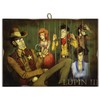 KUSTOM ART Picture Vintage Style Lupin III Series Behind the