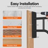Outdoor Handrail for 1-3 Steps, 22.8" Length Wall Mount Stair
