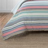 PENDLETON Aurora Stripe Twin/TwinXL Comforter Set, Luxury Cotton Breathable Plush