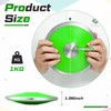Wettarn 2 Pcs 1 kg Sports Training Discus Man Women