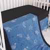 CaSaJa Baby 3-Piece Crib Bedding Set for Boys Girls, Including