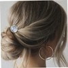 Baluue 3pcs Spiral Hair Pin Clip for Women Chic Bun