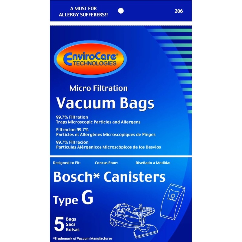 EnviroCare Replacement Micro Filtration Vacuum Cleaner Dust Bags Designed to