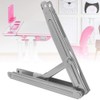 Multi-Level Folding Hinge, Zinc Alloy and Iron, Silver, 0-70 Degree
