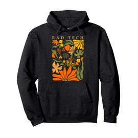 Rad Tech Boho Floral Radiologic Thanksgiving Radiology Dept Pullover Hoodie
