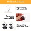 Fun Cute Earrings for Women, Silver Hook Kawaii Jewelry with