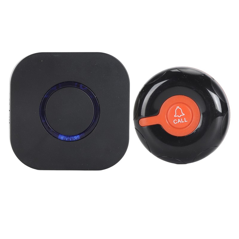 Wireless Caregiver Pager Emergency Nurse Alert System 433MHZ Volume Adjustment