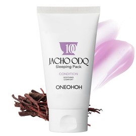Jacho ODQ YAKTANG™ Sleeping Pack, Korean Overnight Sleeping Mask, Gromwell Root Extract + ODQ, Glass Skin Night Cream, Soothing + Barrier Repair, Sensitive Skin, 1.69 fl oz