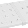 Expandable Shelf Stackable 121lb Load Bearing Divider Storage Rack for