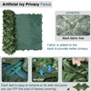 ECOOPTS 4'x12' Artificial Ivy Leaf Fence Screen with Mesh Back,
