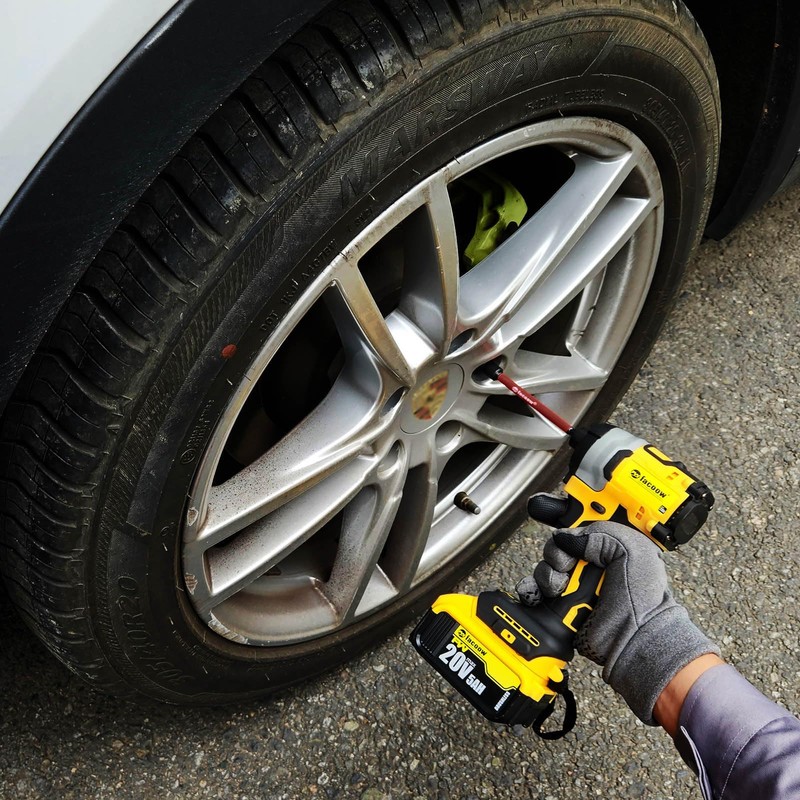 Facoow Magnetic Nut Driver Set for Impact Drill, 19 Pcs