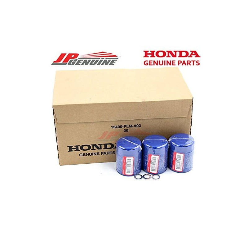 Genuine Honda / Acura Engine Oil Filter + Washers 15400-PLM-A02