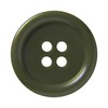Pack of 12 Olive Green Sew on 20mm Round Buttons