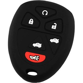 KeyGuardz Keyless Entry Remote Car Key Fob Outer Shell Cover Soft Rubber Protective Case for Suburban Tahoe Yukon 15913427