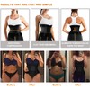 Nebility Women Waist Trainer Trimmer Sauna Sweat Workout Cincher Tummy