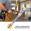 Hilitand 10 Pcs/Set Drywall Cutter Bits Screwdriver Bits PH2 Anti-Slip
