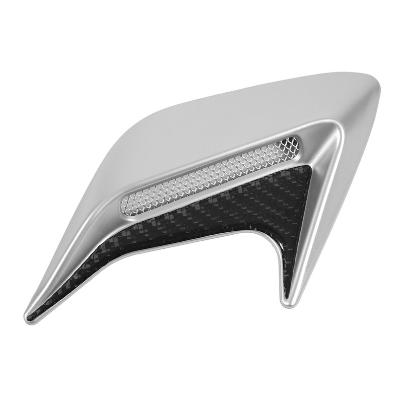 Pair Hood Side Air Vent Grill Decorative Cover Self Adhesive