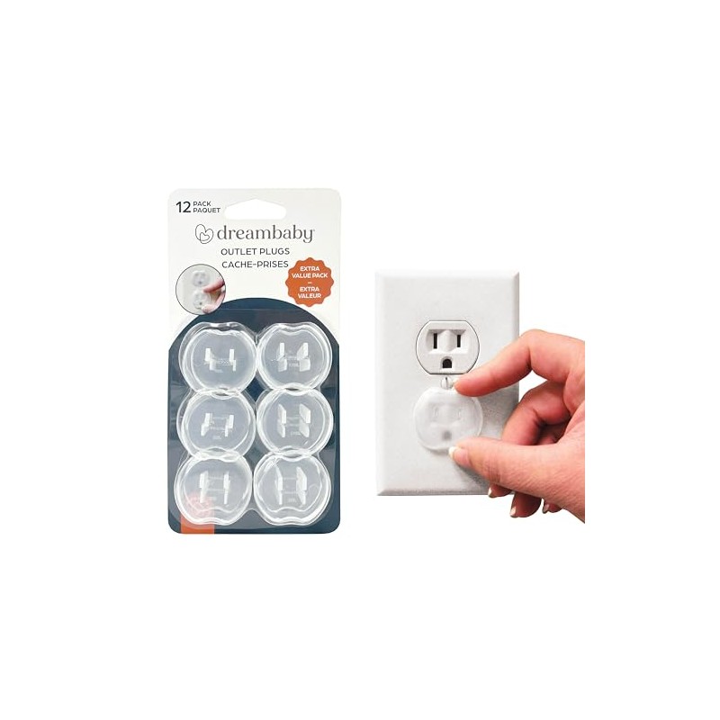Dreambaby Protectores para Contacto, 12 Piezas