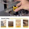 Tongue and Groove Router Bit Set 1/2 Shank,Newdeli 1-1/4" Stock
