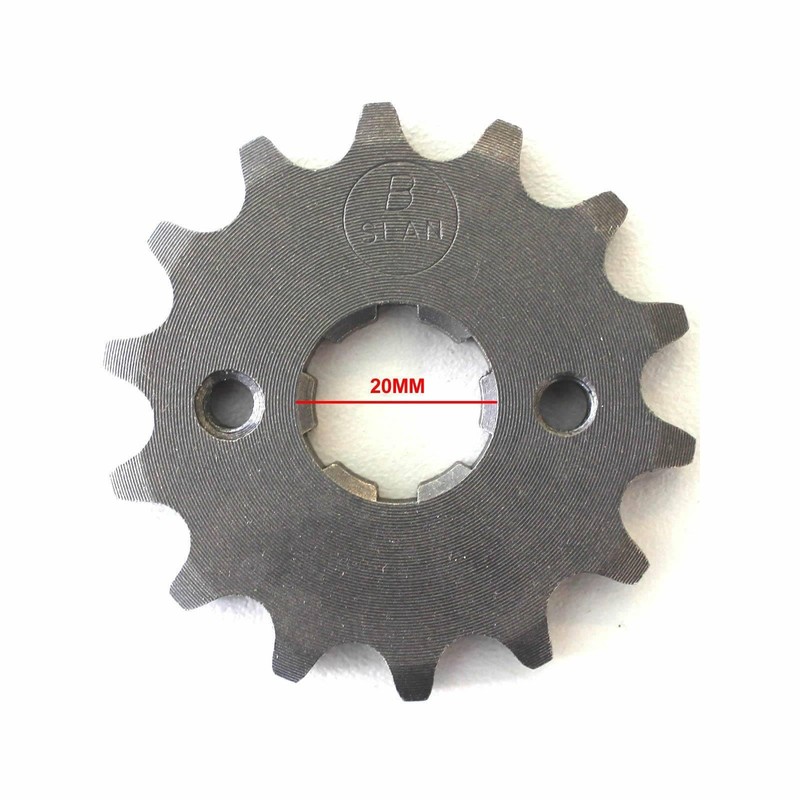 TDR Front Sprocket Cog 14 Teeth 420 Chain 20mm Shaft