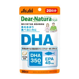 Dear-Natura Style DHA, 60 Count (20 Day Supply) Asahi Supplement, Produced in Japan, Pouch Packaging