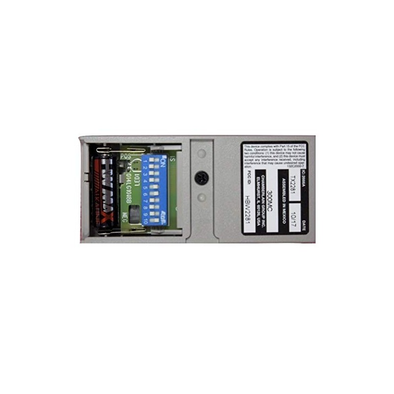 10 Code Switch 300MHz Gate Garage Door Remote MultiCode Compat