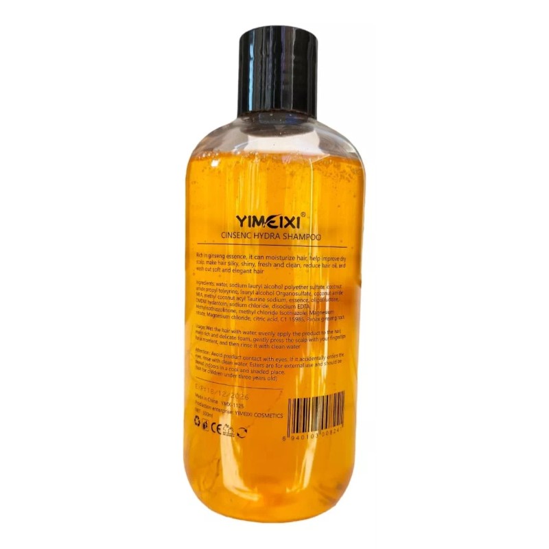 Hymeys 3 Shampoos Reparador Raíz Jengibre Anticaída Crecimiento