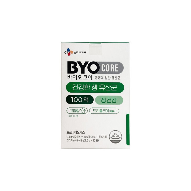 Biocore 바이오코어 건강한 생 유산균 100억 1.5g x 30포 1개