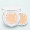Luna Moisture Glow Pact Clear Original 12.5g Refill, No. 21 Vanilla, 1 Piece / 루나 수분광 팩트 클리어 본품 12.5g 리필, 21호 바닐라, 1개