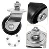 VILLFUL 2pcs Replacement Jack Casters Universal Fit for Floor Jacks