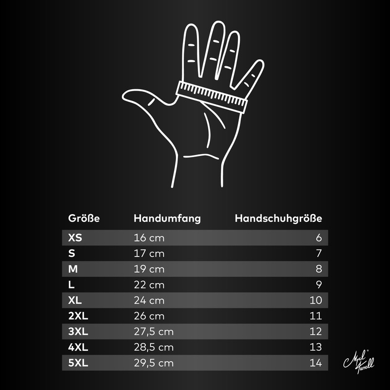 Mycl Turell Classic Line Men's Motorcycle Gloves - High-Quality Genuine