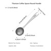 Ti artisan Titanium Coffee Measuring Scoop Coffee Beans Spoon with