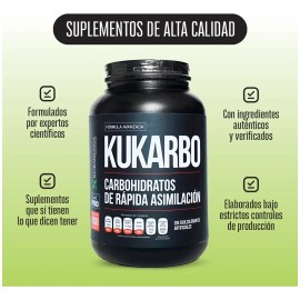 Kukarbo | Carbohidratos Rápidos Para Energía | 1 Kg Sin Sabor