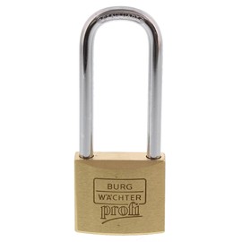 Burg Wächter 116HB 40 60 真鍮ロック 高さ60mmシャックル付き