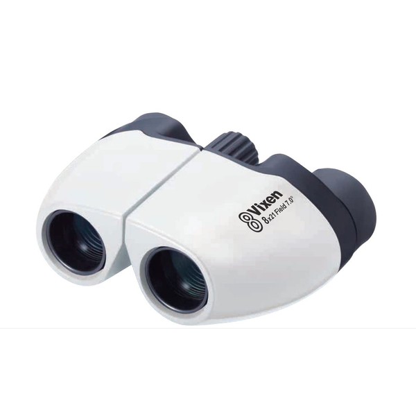 Vixen 71016 Binoculars, Small, Lightweight, 8 x 21, White, 8x, Total Lunar Eclipse, Starry Sky, Constellation, Astronomical Observation, Live Concert
