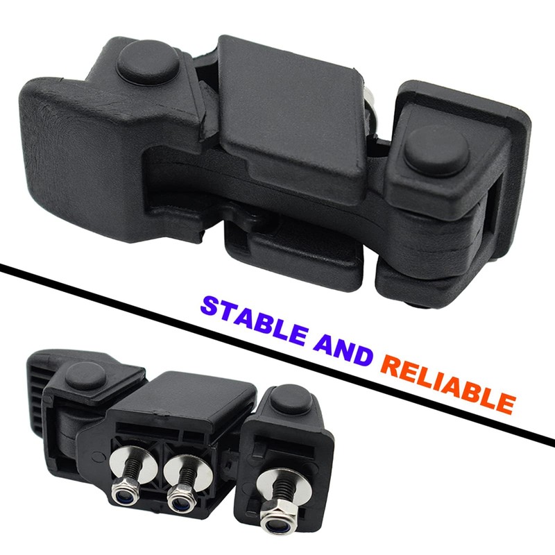 MACHSWON Hood Lock Catch Rubber Hood Latch Covers For Jeep