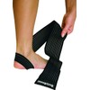 Bodyassist Elastic Ankle Wrap, Supportive Loop Anchor Design, Black and